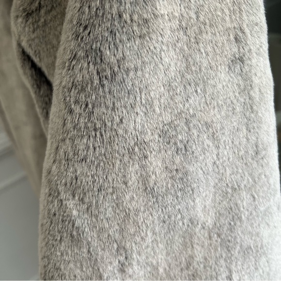 NEXT New Brown Fake Fur Winter Coat | US Size 8 Jacket w Hoodie - Picture 6 of 6